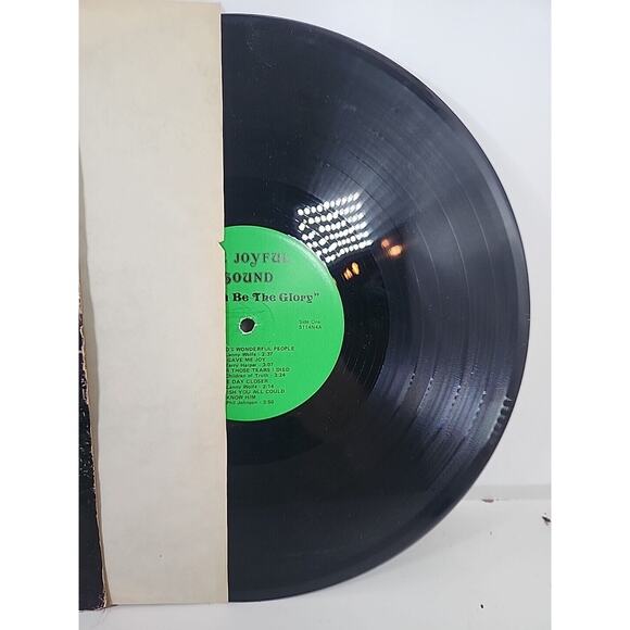 THE JOYFUL SOUND TO GOD BE THE GLORY LP 12" RECORD CHRISTIAN PRIVATE XIAN - Picture 4 of 5